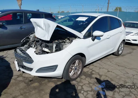 2018 Ford Fiesta Se из США, поврежденный, VIN 3FADP4EJ3JM112480